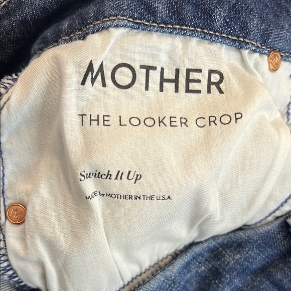 MOTHER The Looker Crop in Switch It Up Size 30 - Picture 10 of 11